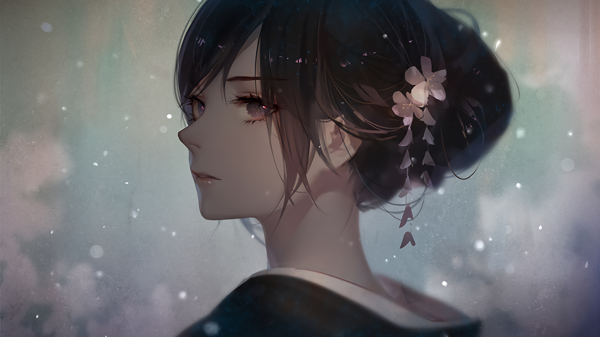 热门发辫 原创人物 艺术家 和服 动漫 动漫女孩 电脑 壁纸 4000×2828