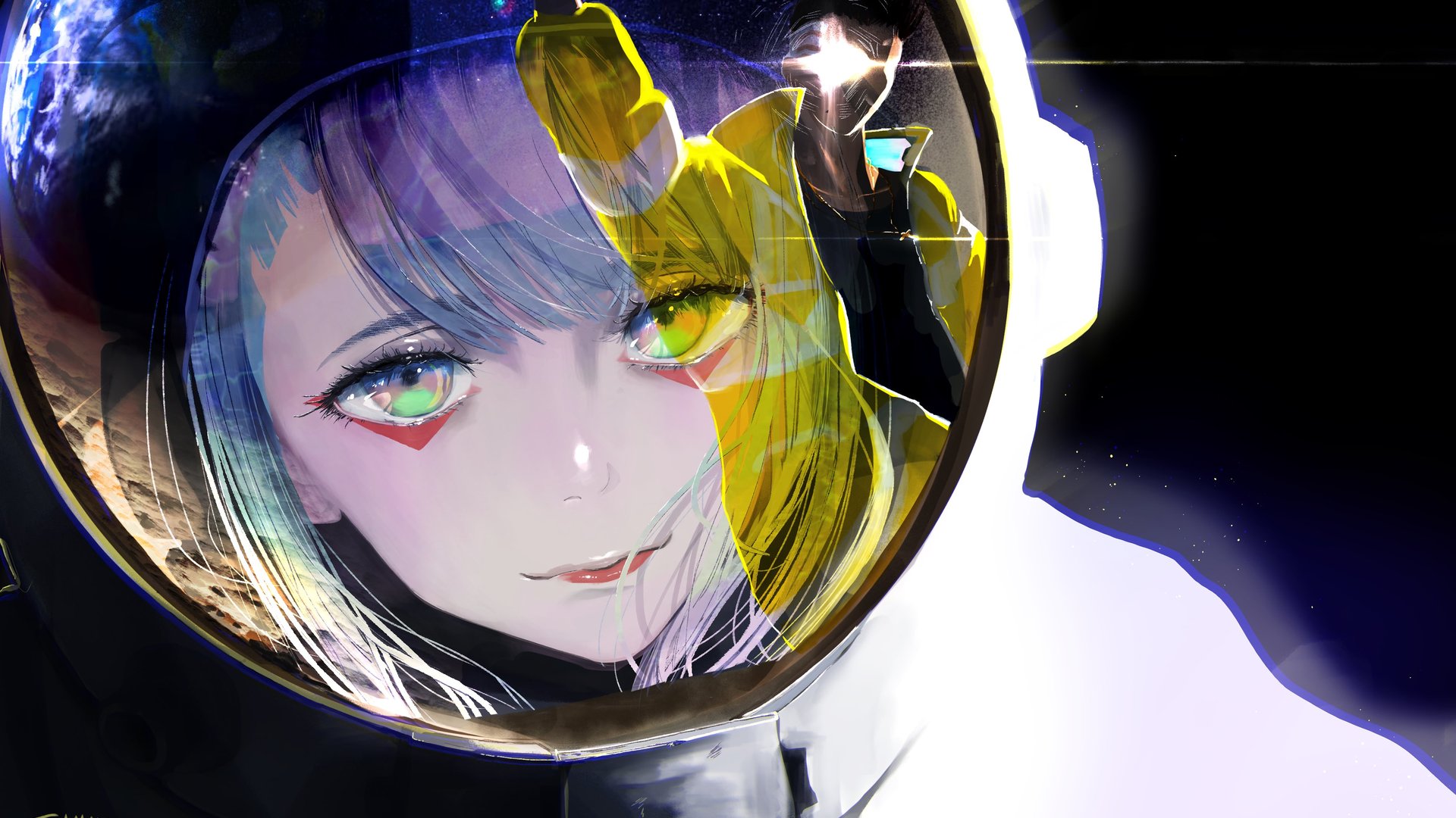 超清太空 宇航服 动漫 电脑 壁纸 4093×2527