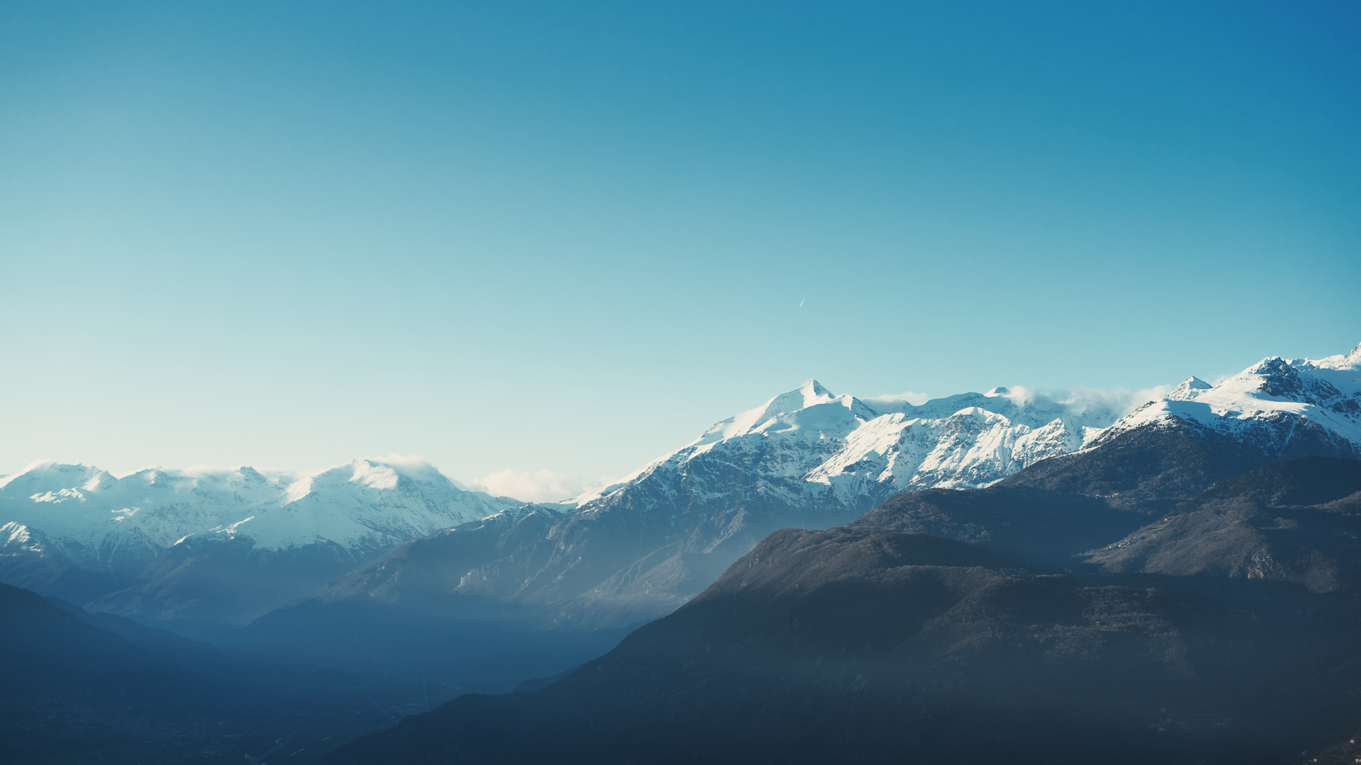 热门风景 雪 自然 雪峰 天空 电脑 壁纸 6000×3376