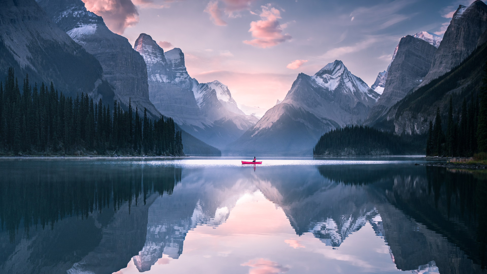 自然 风景 湖泊 山脉 森林 云 天空 摄影 电脑 高清壁纸 3840×2160
