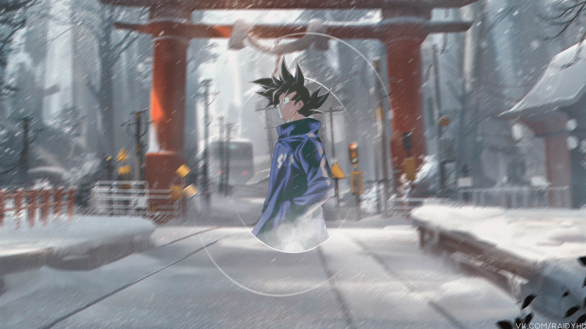高清动漫男孩 孙悟空 龙珠 画中画 电脑 手机壁纸 3840×2160