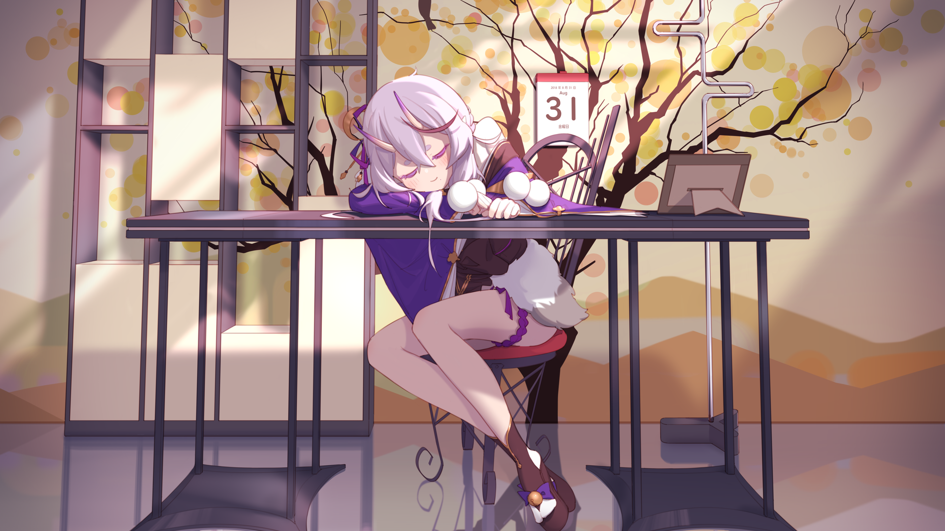 热门动漫 动漫女孩 数字艺术 插图 肖像 电脑 高清壁纸 4677×3307