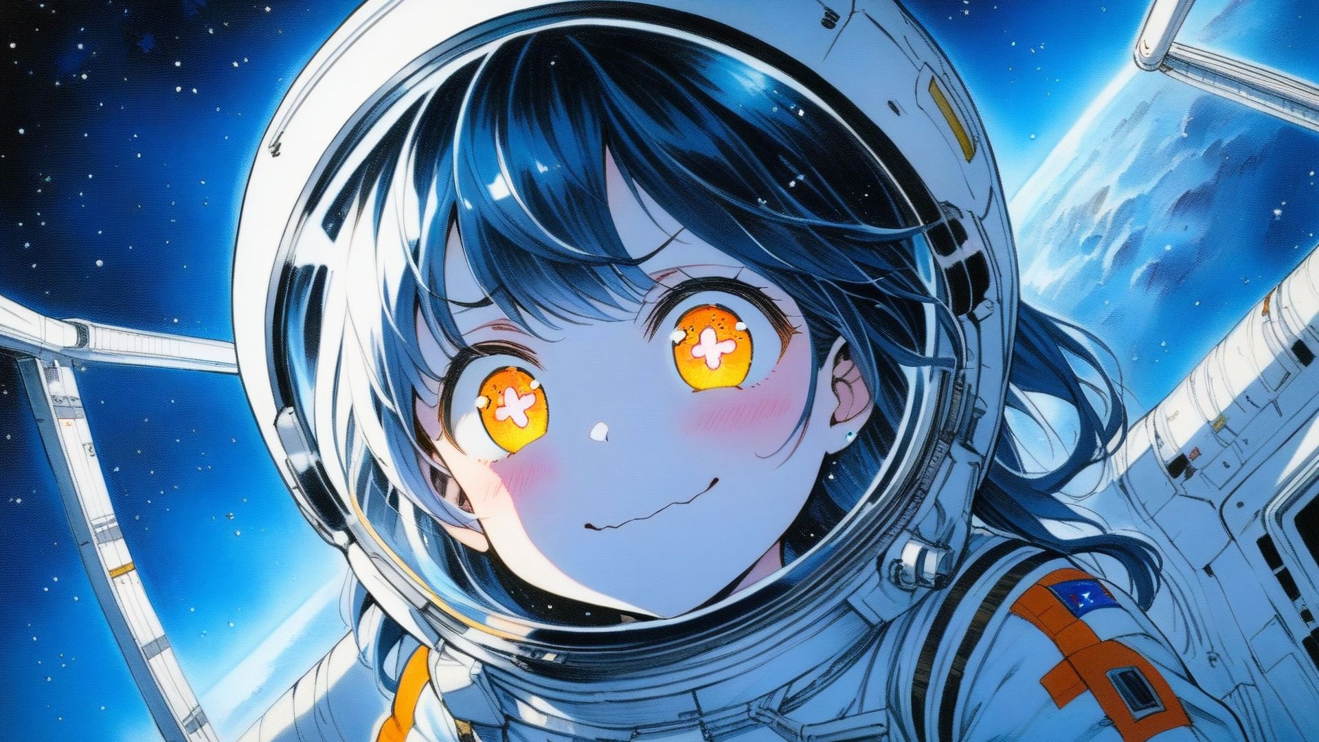 经典动漫女孩 AI艺术 电脑 桌面壁纸 4000×2286