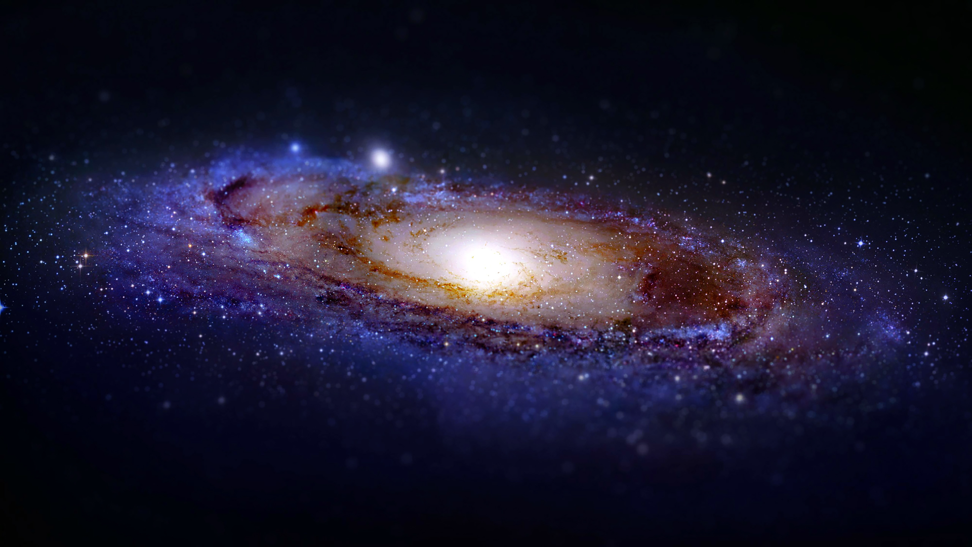 热门太空 银河 螺旋 星星 电脑 桌面壁纸 3840×2160