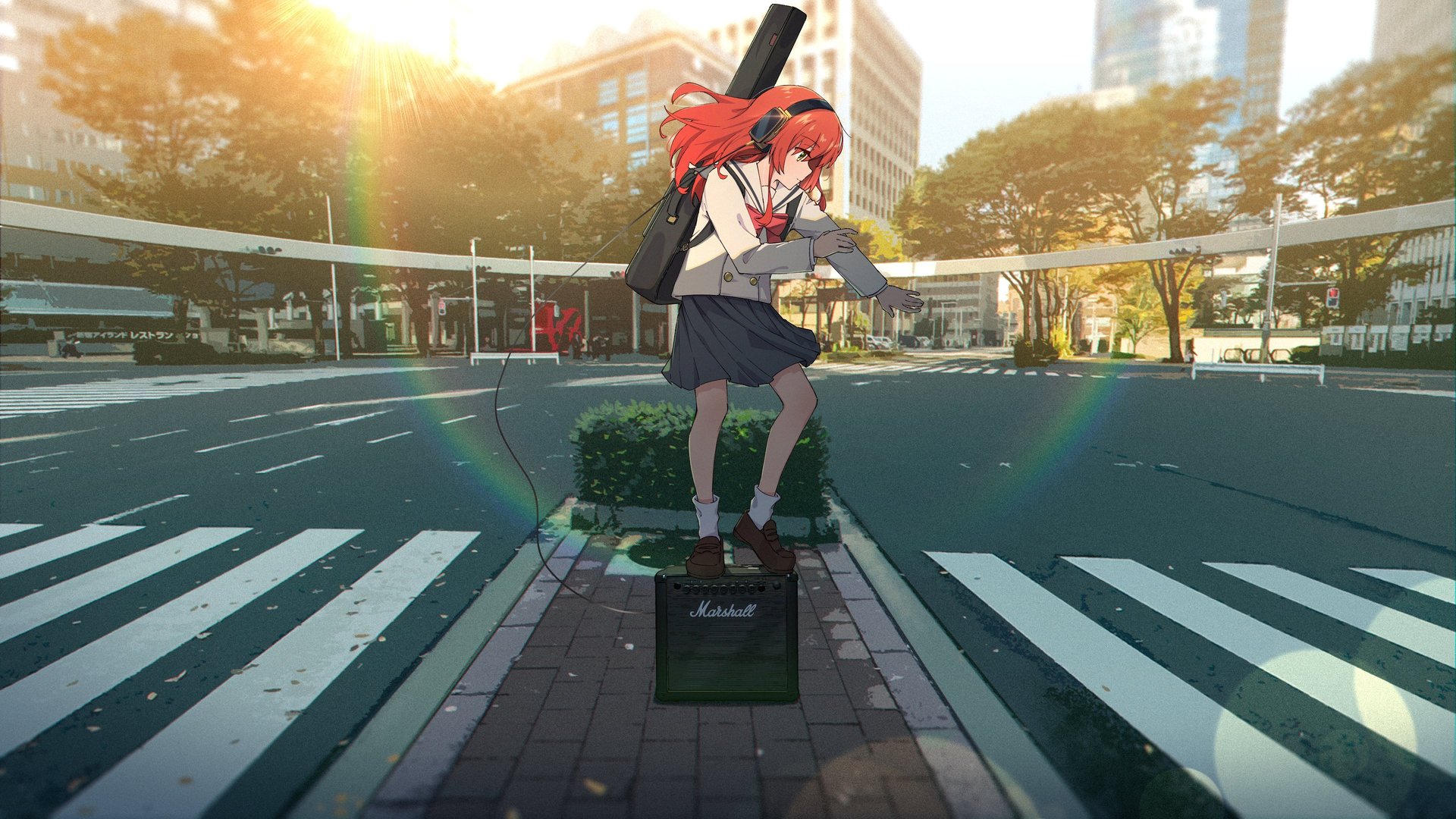 艺术品 动漫 动漫女孩 电脑 无水印壁纸 3840×2160