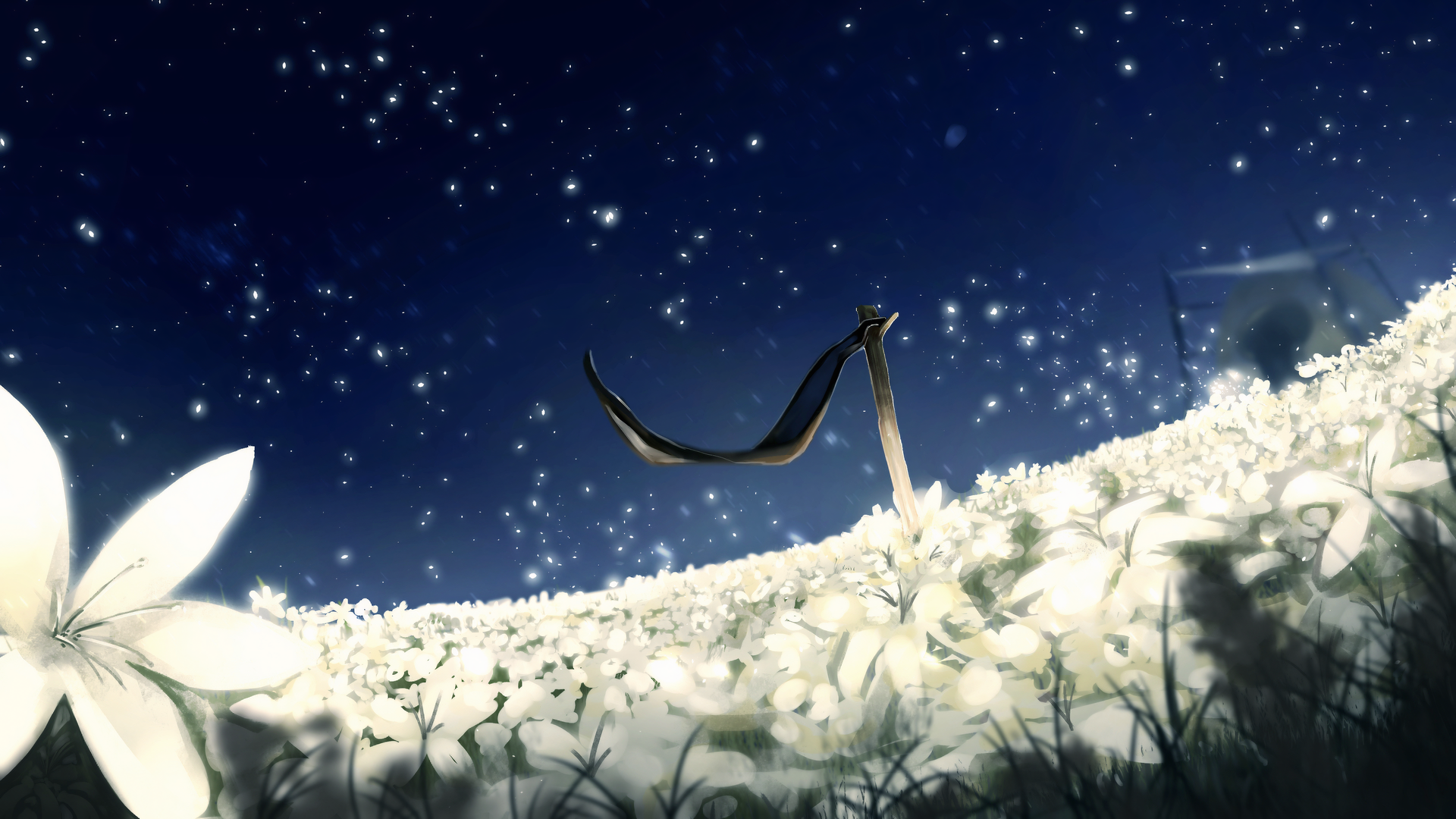 自动机 月亮花 数字艺术 艺术品 尼尔 电脑 桌面壁纸 3840×2160
