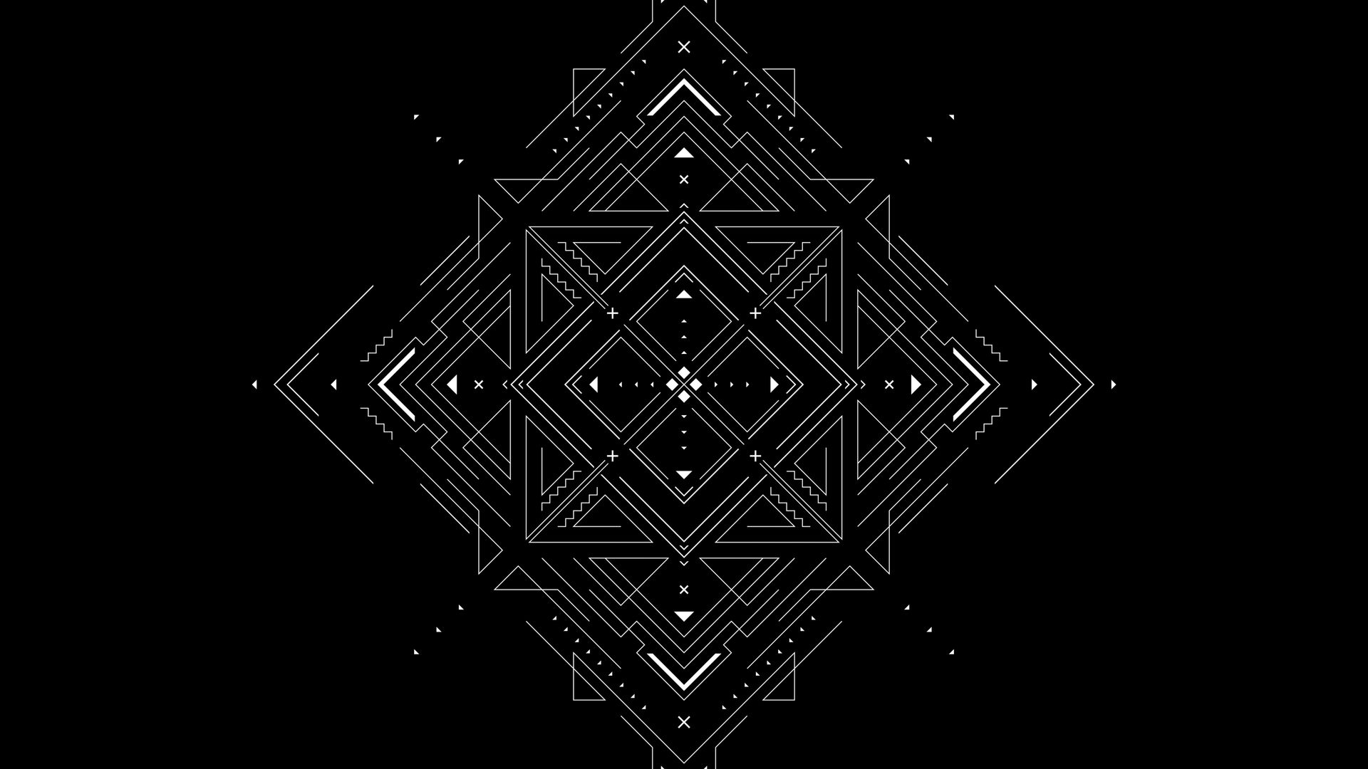 热门抽象 黑暗 电脑 高清壁纸 3840×2400