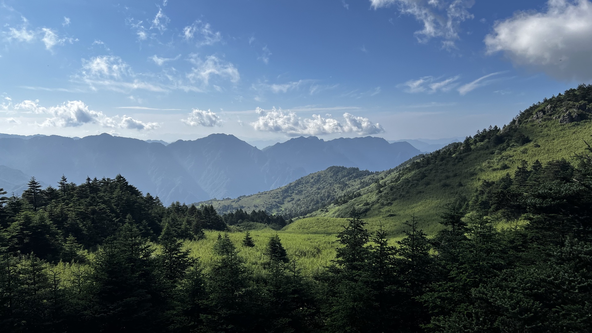绝美自然 山 云 树 电脑 无水印壁纸 4032×3024