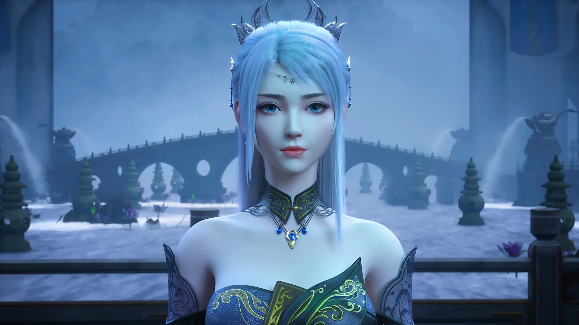 绝美动漫 诛仙 陆雪琪 游戏角色 电脑贴纸 4K贴纸 无水印壁纸 3840×2160