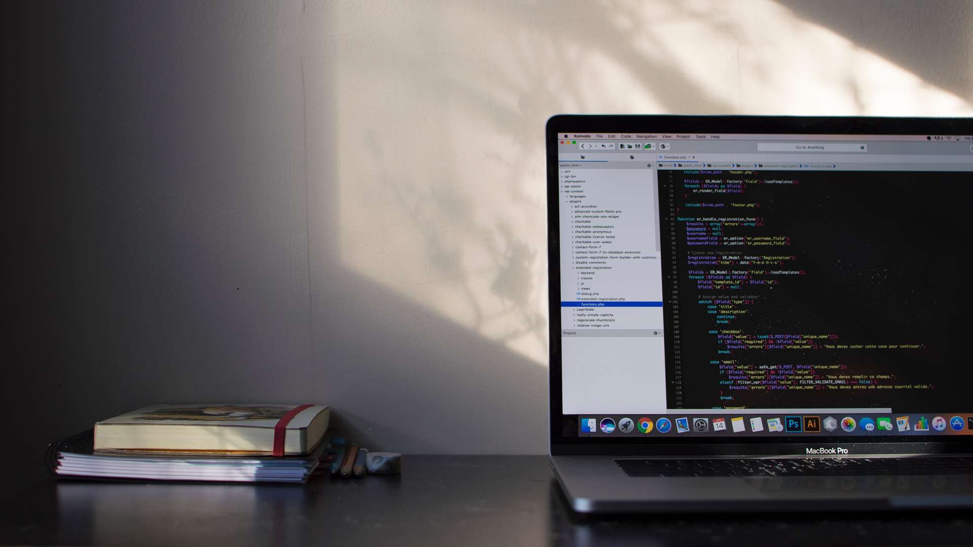 MacBook 苹果公司 计算机 代码 开发人员 PHP 电脑 壁纸 5507×3098