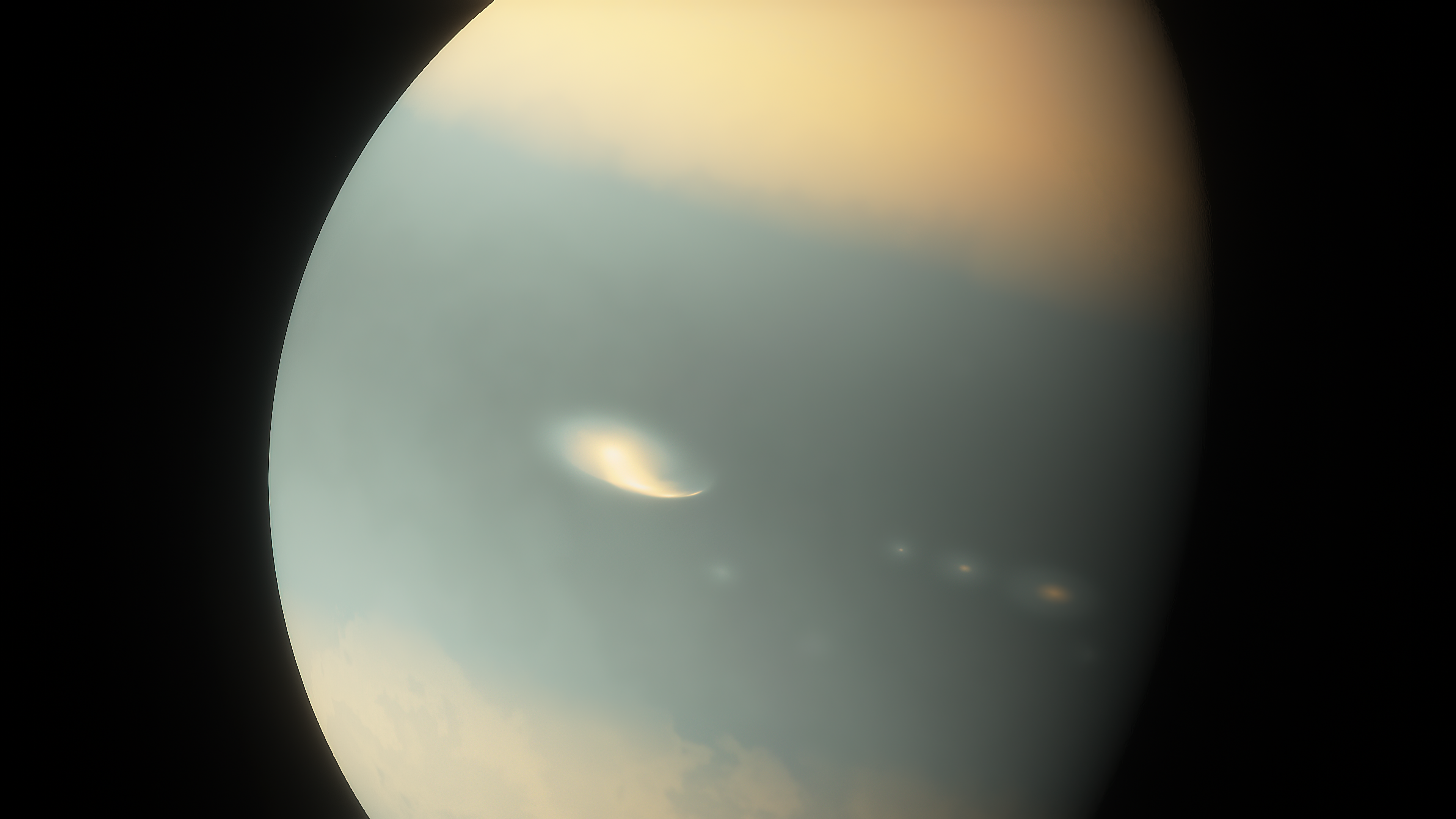 绚丽行星 金星 大气层 空间 天文学 无水印壁纸 3840×2160