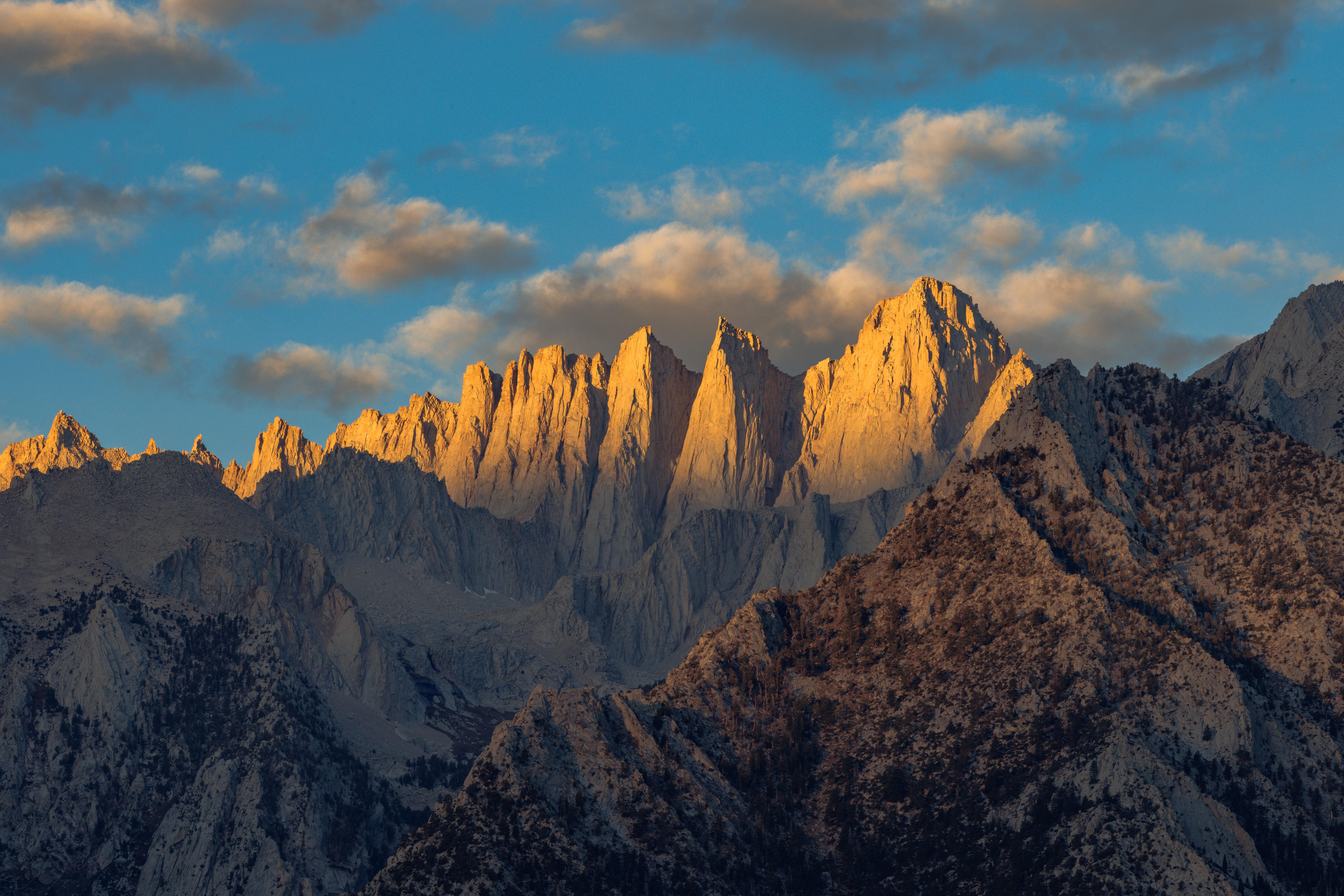 悬崖 风景 自然 岩石 山脉 云 日落 4K高清壁纸 6267×4180