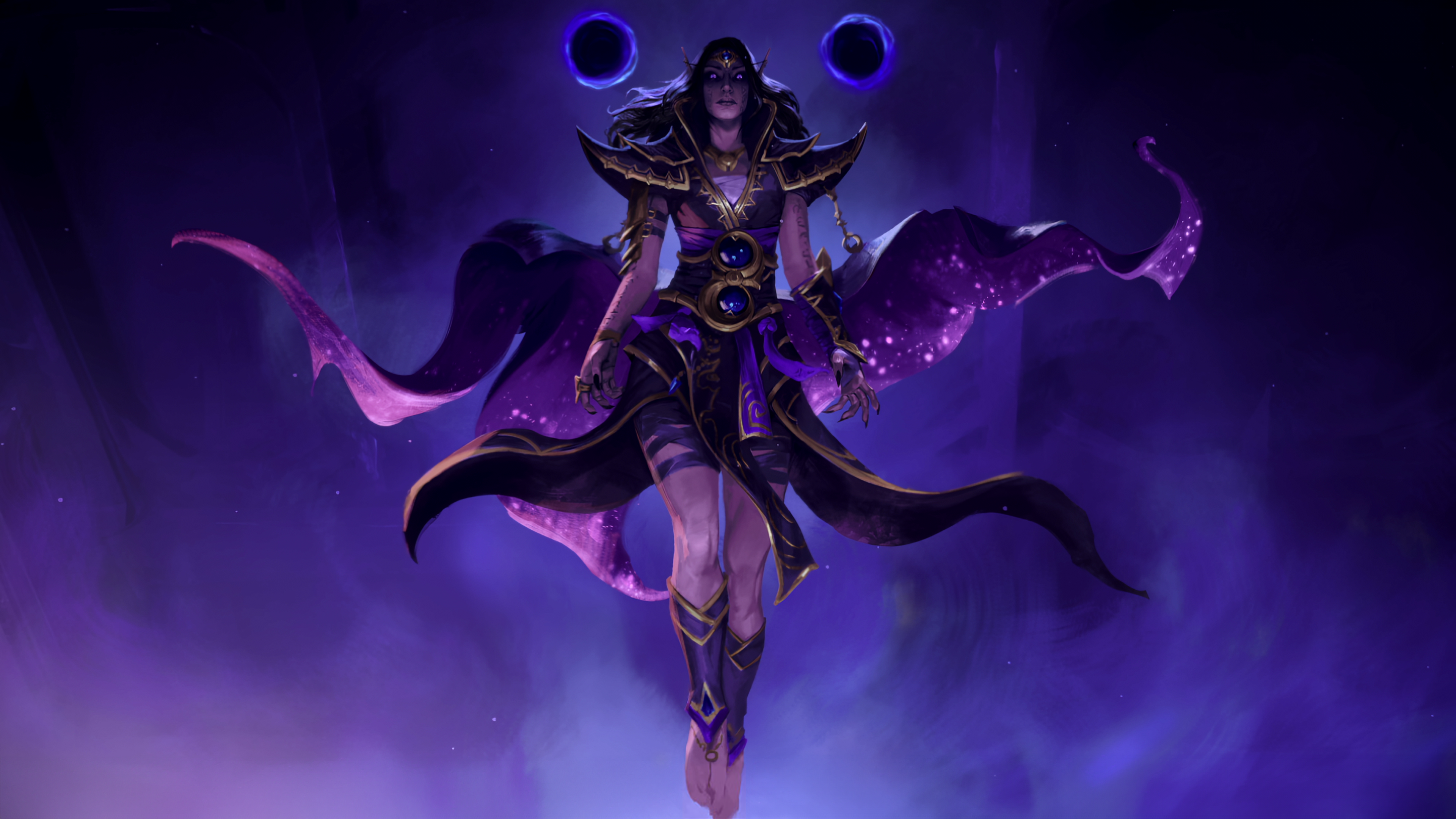 魔兽世界 暴雪娱乐 女性 角色 壁纸 3840×2160