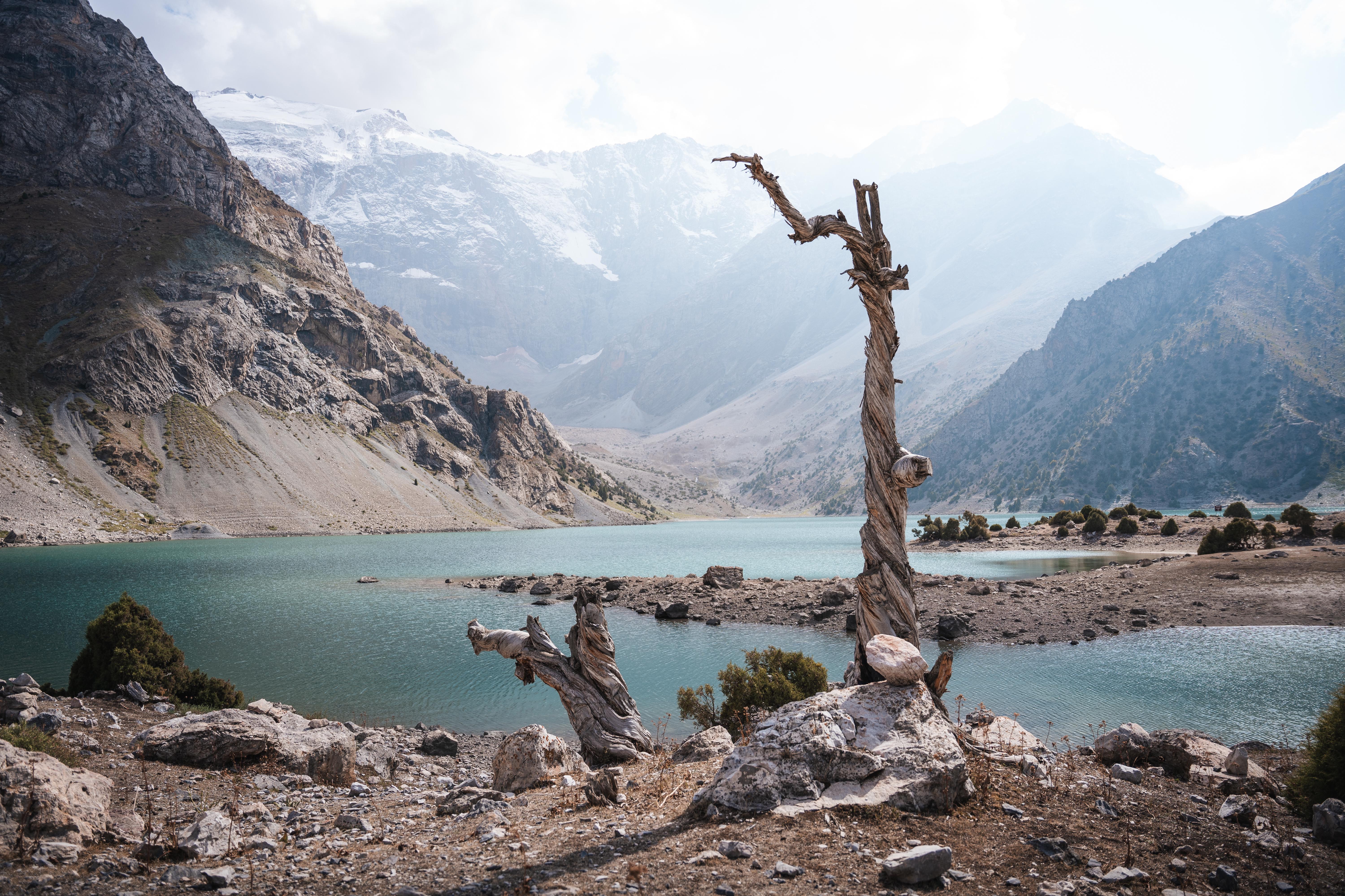 景观 自然 湖泊 山脉 山谷 森林 岩石 砾石 灌木 高清壁纸 6000×4000