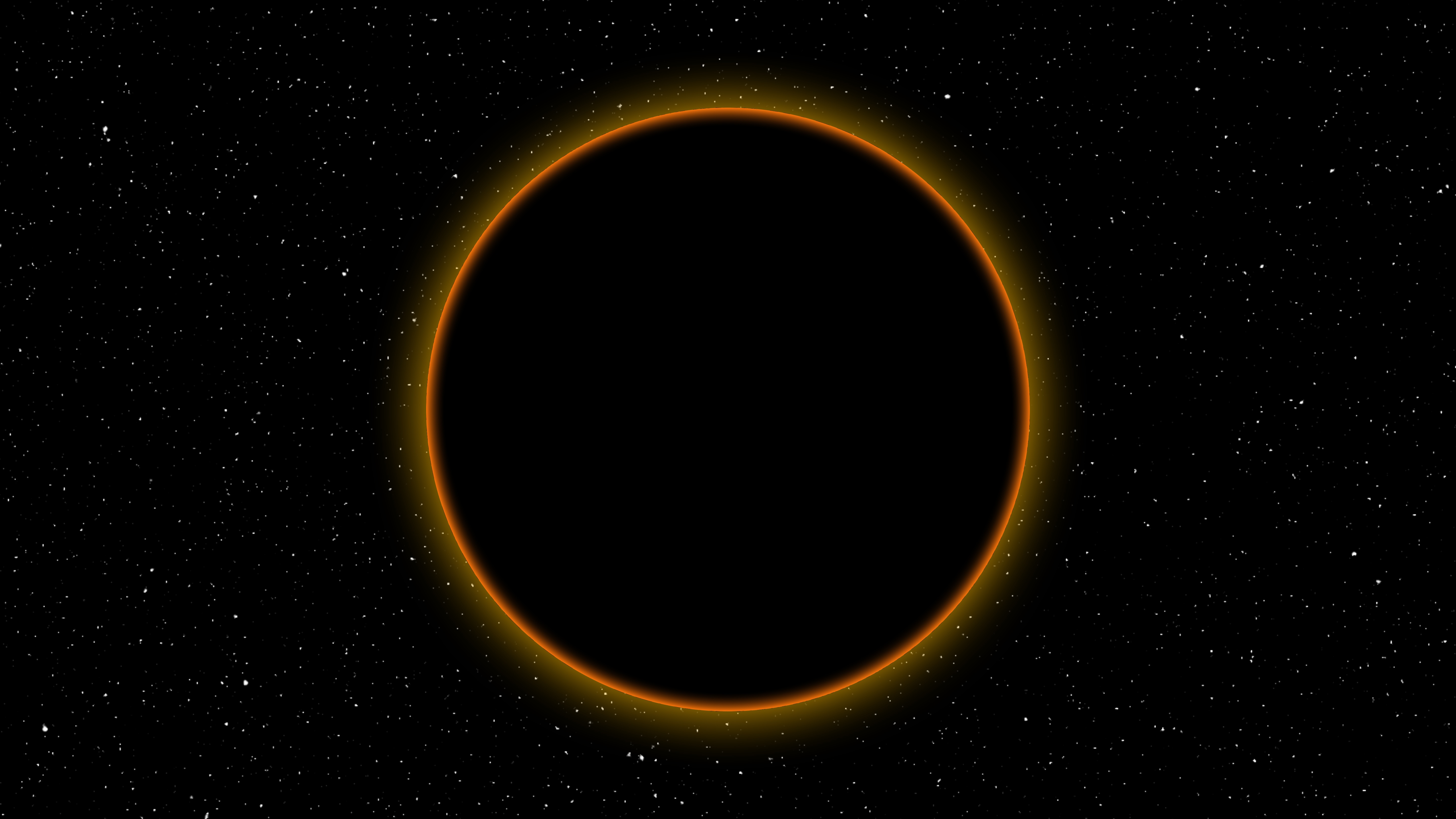 恒星 空间 月球 日食 高清壁纸 5760×3240