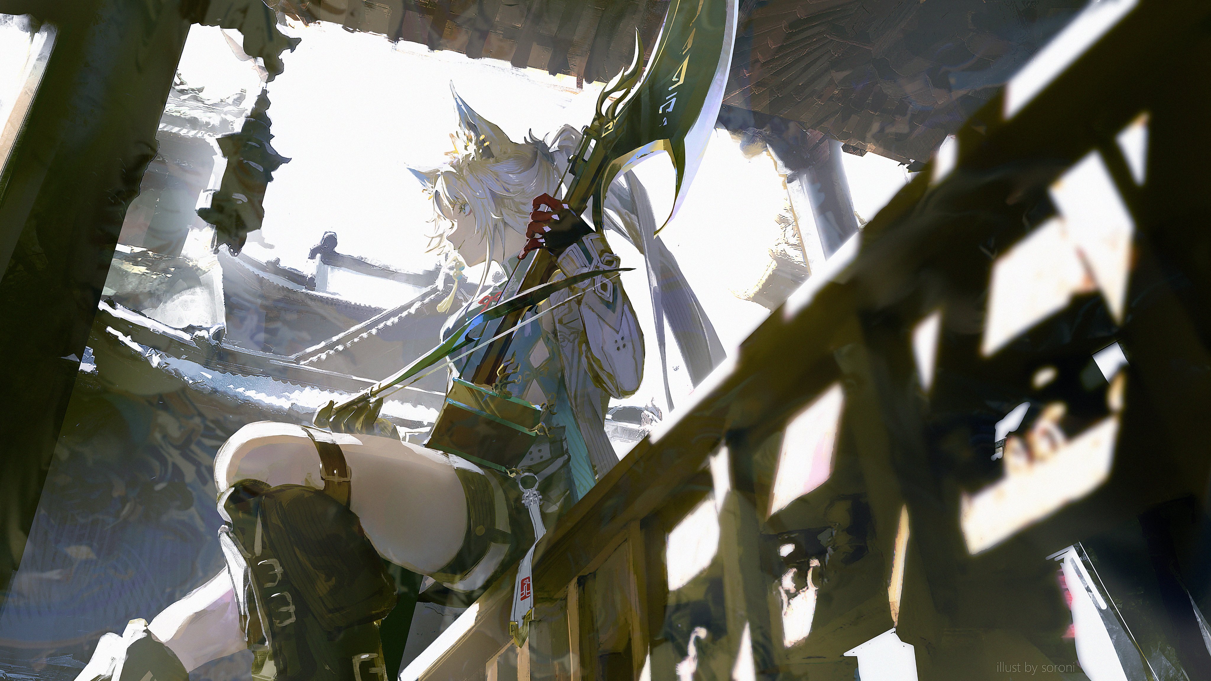 精选飞鸥 本岛 星铁 动漫 女孩 桌面壁纸 4096×2304