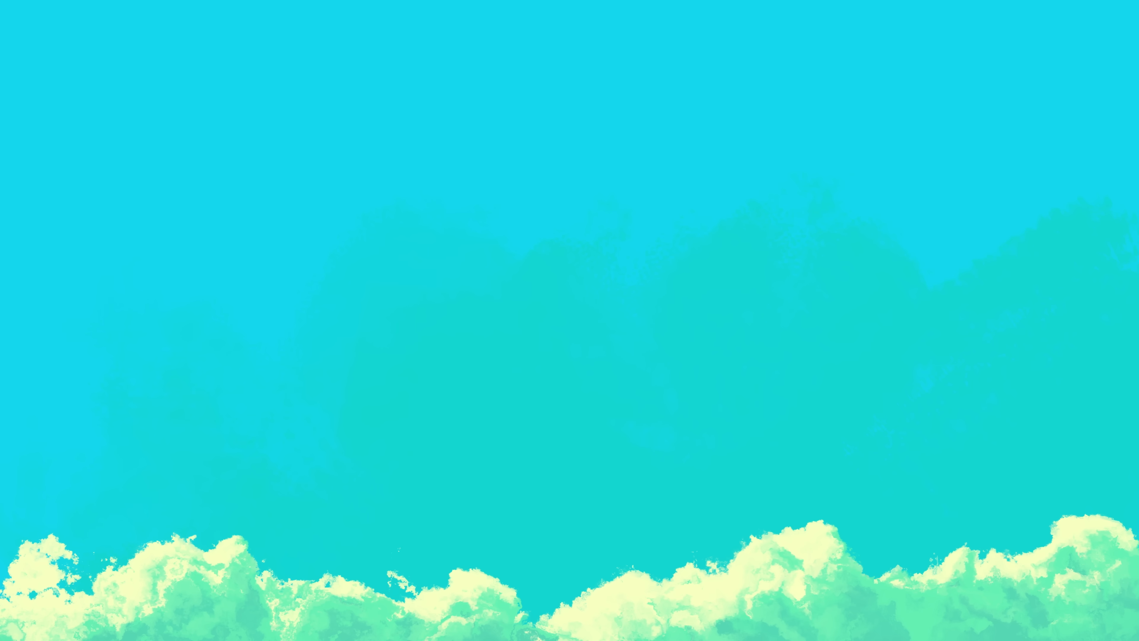 天空 云 动画 数字 艺术 艺术品 壁纸 3840×2160