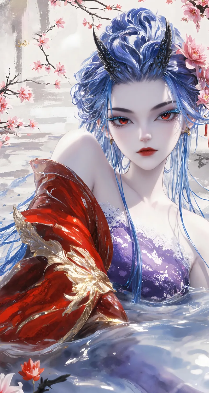 经典敖闰 姑姑 4K 高清 手机图片 哪吒 魔童闹海 手机1080P 4K壁纸 2304×3840