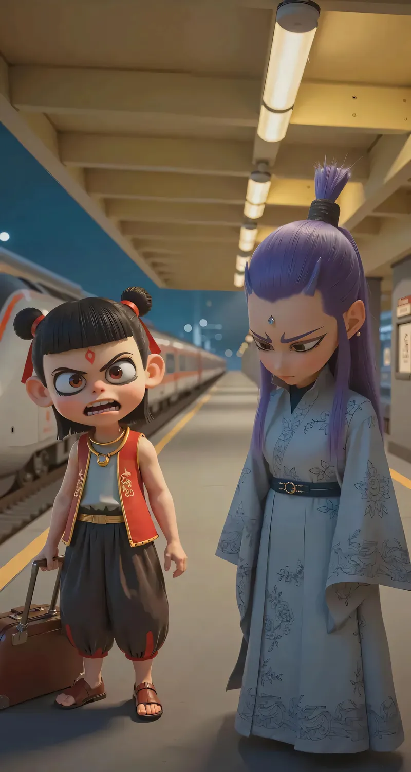 哪吒 敖丙 4K 手机高清 魔童闹海 手机 4K高清壁纸 1770×3840