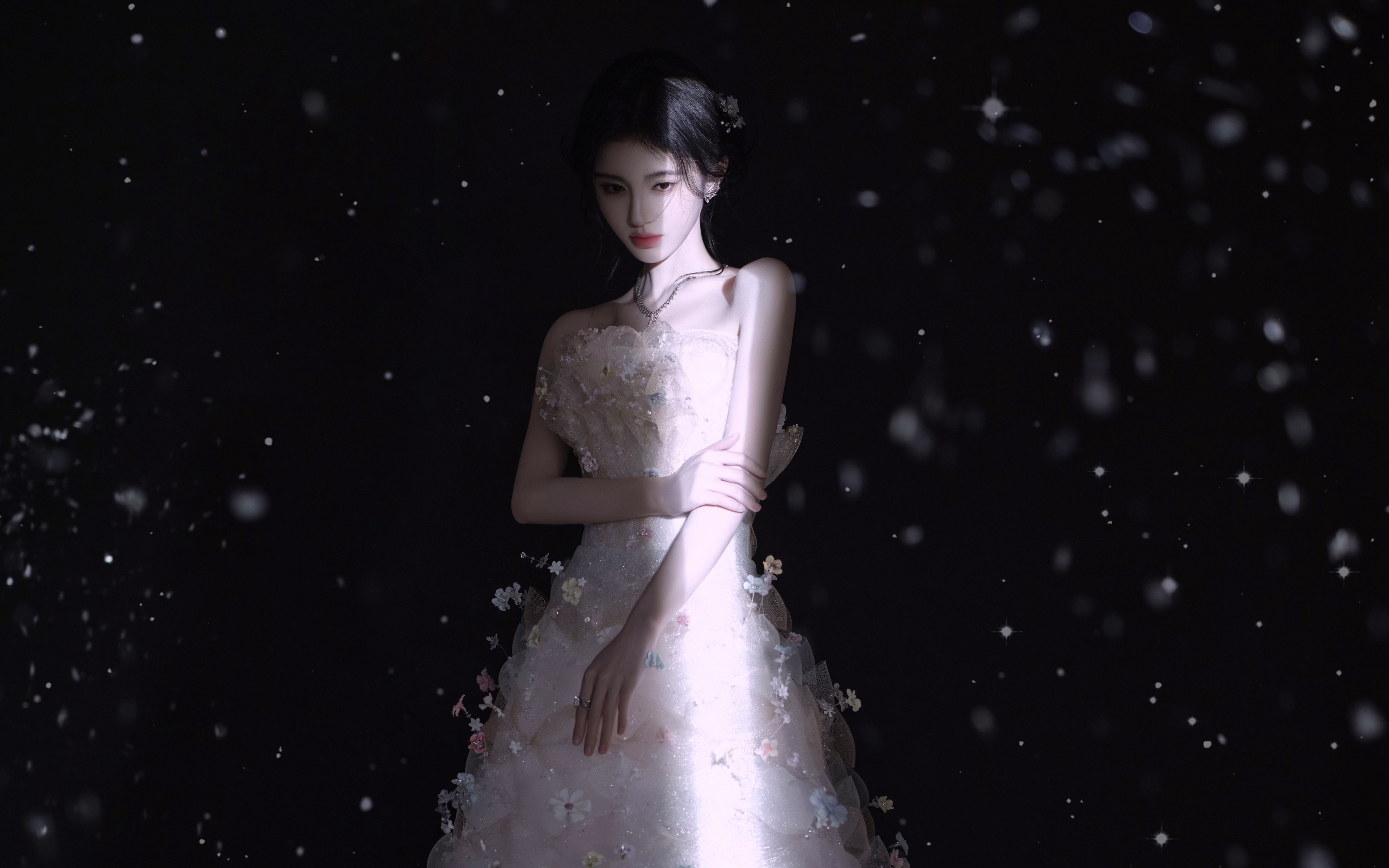 鞠婧祎 唯美 4k 美女 4K高清壁纸 3840×2400