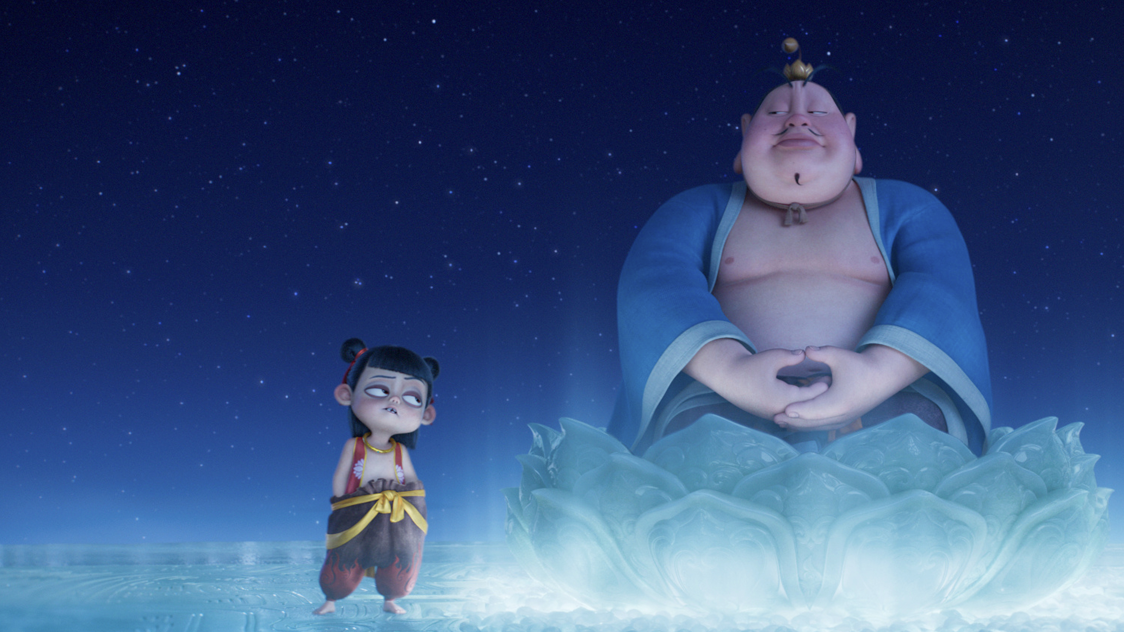 哪吒 太乙真人 4k图片 魔童闹海 4K高清壁纸 3840×2160