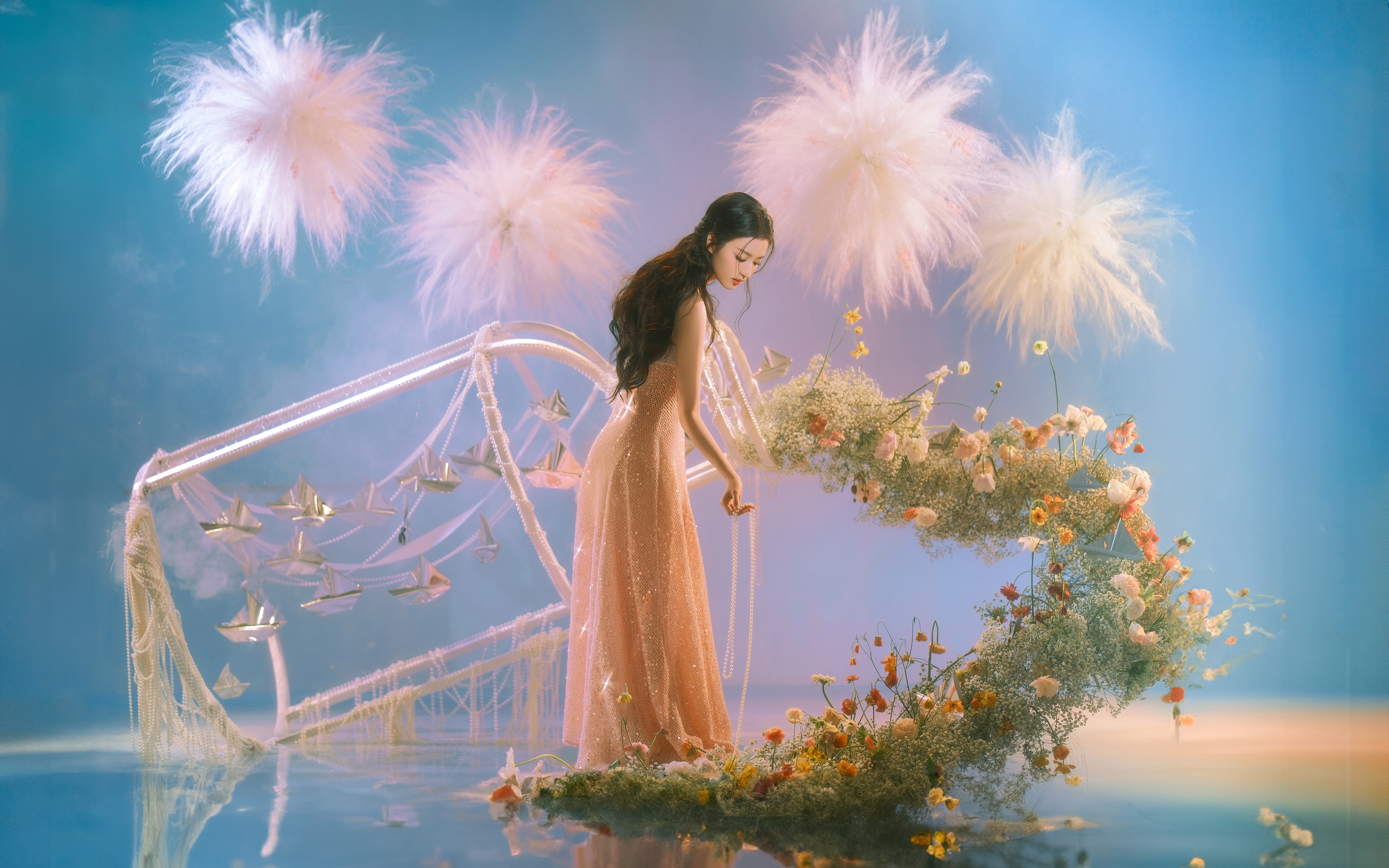 王楚然 漂流瓶 梦境 壁纸 3840×2400