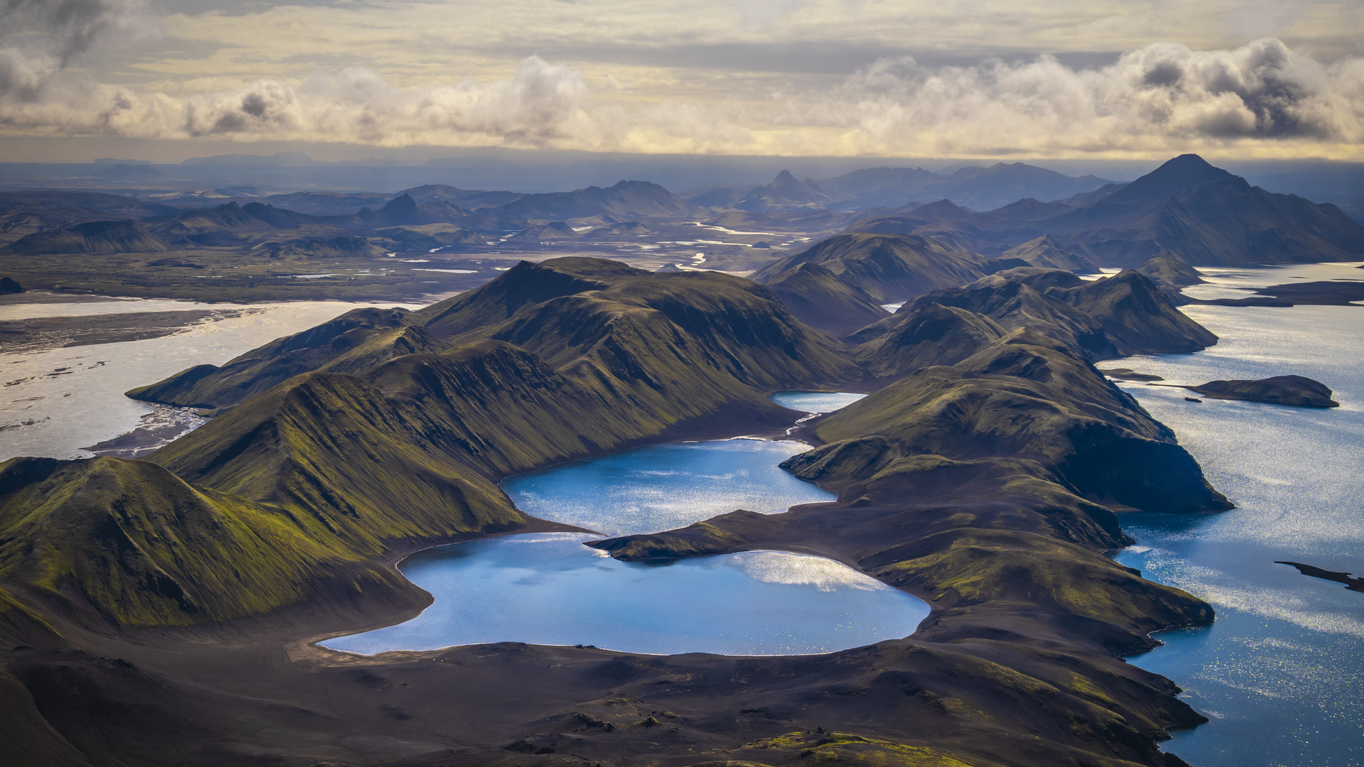 自然景观 山脉 山丘 水 云 天空 远景 壁纸 7765×3882