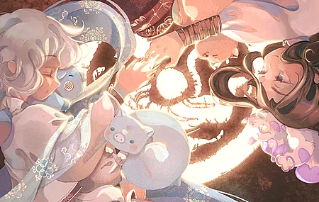 超清原创人物 奇幻女孩 动漫 动漫女孩 奇幻艺术 4手机 无水印壁纸 4694×6634