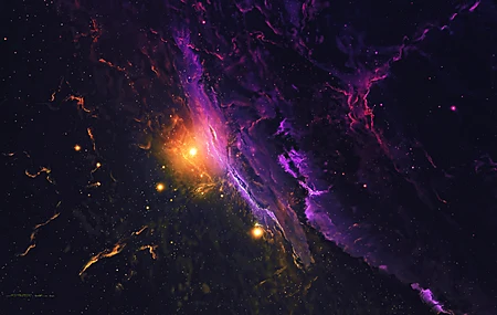 精选恒星 太空逃逸 星云 太空艺术 AI艺术 电脑 壁纸 3840×2160