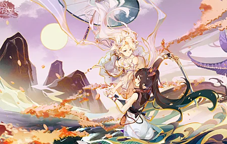 热门魔域边缘 动漫 女孩 插图 灵魂 高清壁纸 5313×3180