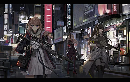 武器 动漫 动漫女孩 少女前线 4K高清壁纸 9094×4559