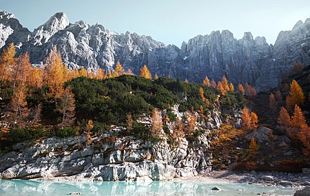 山脉 自然 湖泊 树木 岩石 天空 风景 壁纸 6000×4000