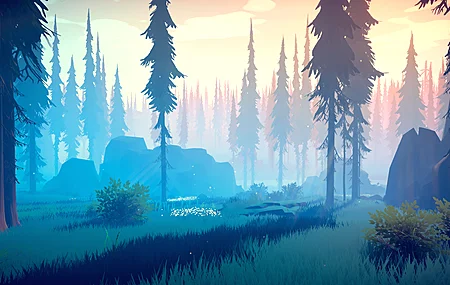 森林 树 自然 绘画 游戏 概念设计 壁纸 3840×2160
