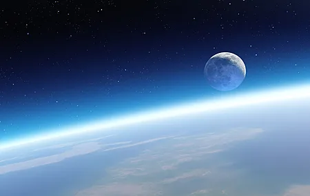 热门天空 月球 空间 地球 恒星 行星 电脑 桌面壁纸 5120×2880