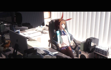 高清动漫女孩 动漫 明日方舟 高清壁纸 8000×4000