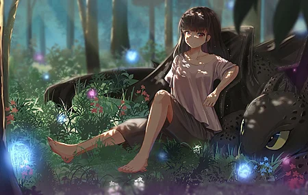 女孩 和平手势 蓝眼睛 原神 动漫女孩 电脑 4K高清壁纸 4000×3000