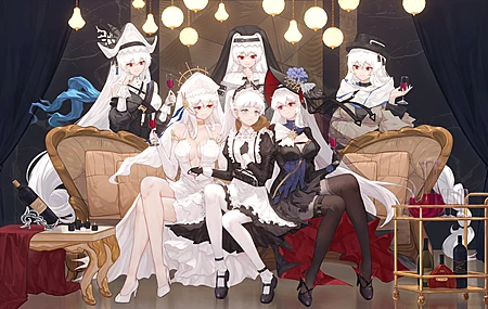 超清蓝色 头发 短发 动漫 女孩 御姐 手机 手机壁纸 3913×4137