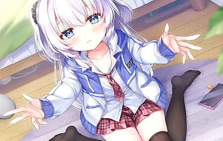 头发 动漫 赛博朋克 女孩 电脑 壁纸 3840×2160
