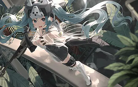 红发 动漫 动漫少女 墨镜 电脑 4K高清壁纸 3840×2522