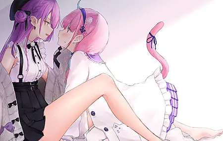 唯美海鸥 动漫女孩 艺术 女孩 绘画 动漫 电脑 壁纸 10625×4740