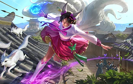 绚丽英雄联盟 游戏 英雄 角色 立绘 LOL 电脑 4K壁纸 4096×2304
