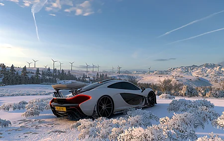 绚丽游戏CG 汽车 车辆 雪 跑车 游戏 迈凯轮 电脑 手机壁纸 3840×2160