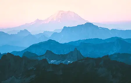 经典风景 山脉 自然 黑暗 天空 蓝色 全景 电脑 无水印壁纸 5000×3337