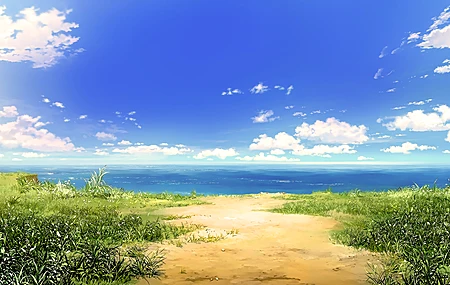 绚丽风景 自然 云 天空 植物 动画 宫崎骏 新海诚 电脑 高清壁纸 3840×2160