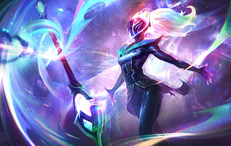 英雄联盟 游戏 人物 AI艺术 英雄 LOL 角色 立绘 绘画 电脑 4K高清壁纸 7680×4320