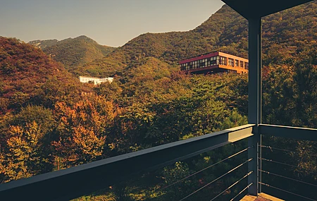 风景 建筑 山 秋天 树 森林 中国 北京 电脑 4K高清壁纸 3840×2160