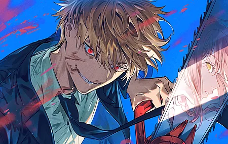 动漫 动漫男孩 电锯人 漫画 电脑 壁纸 3840×2160