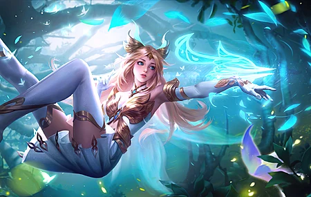 游戏 角色 艺术 王者荣耀 LOL 英雄联盟 电脑 高清壁纸 5656×2880