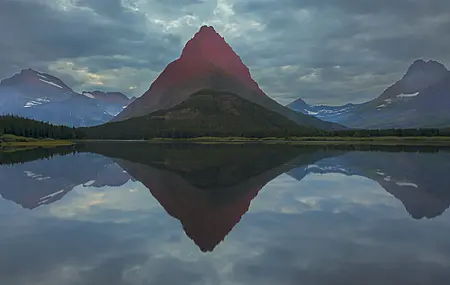 风景 自然 山脉 湖泊 电脑 壁纸 4096×2726