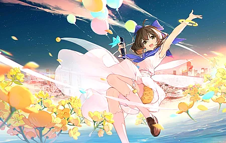 黑发 动漫 动漫女孩 虚拟 短发 可爱 萝莉 电脑 手机壁纸 4978×2800